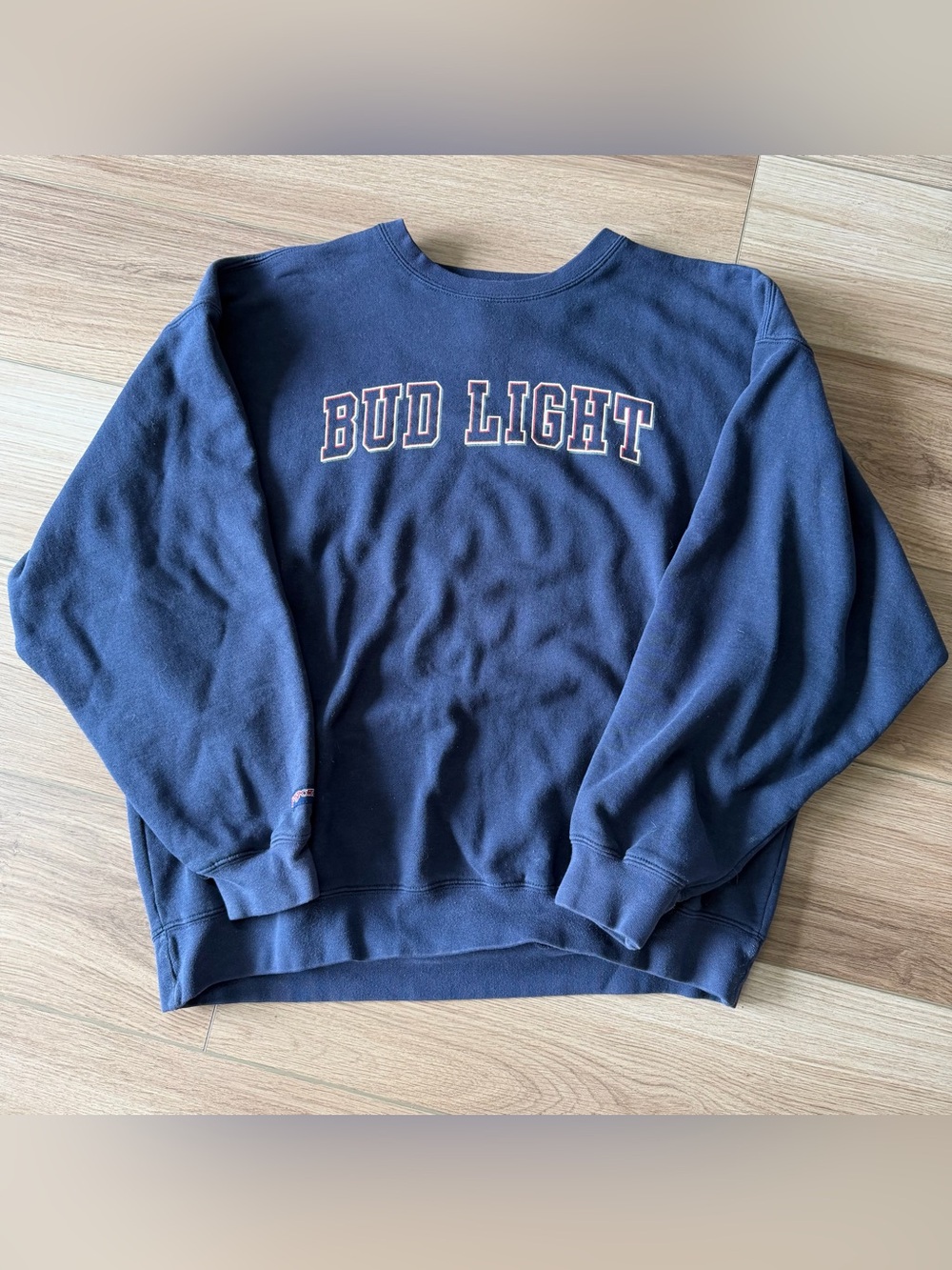 Vintage Bud Light Navy Crewneck Sweatshirt